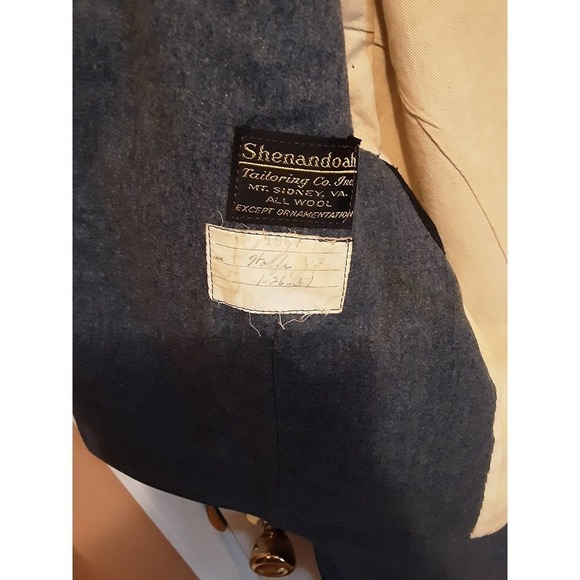 Virginia Military Institute  US ROTC Cadet Uniform Jacket/Caped Overcoat Vintage - Picture 7 of 10